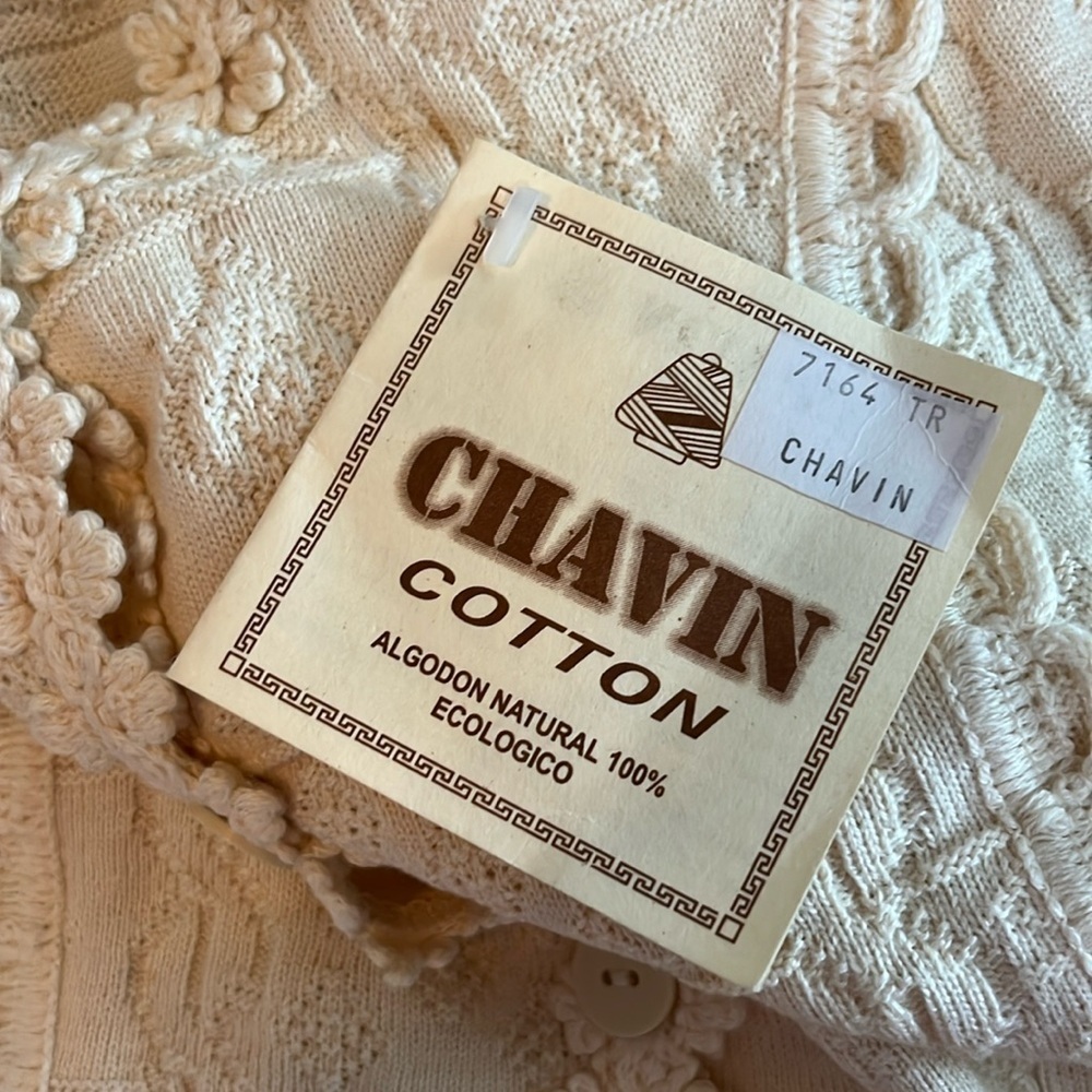 NWT CHAVIN Cotton 100% - Short Sleeve Maxi Button Up Dress Size M - Picture 4 of 7